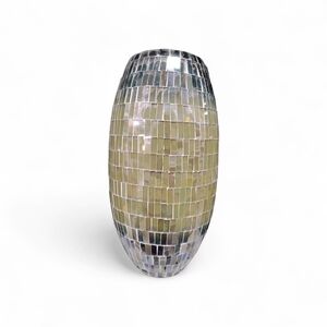 New Elegant Mosaic Glass Vase